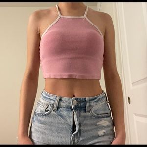 Pink Crop Top